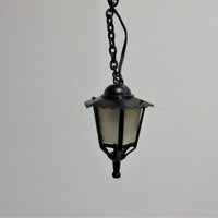 Loftlampe, sort metal