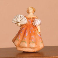 Figur, Lady i orange, Resin