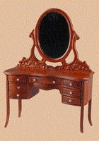 Toiletmøbel Valnød, Louis XVI