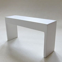 Consolbord ( moderne ) hvidlakeret