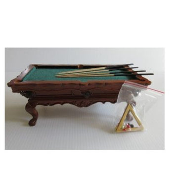 Billardbord-valnød m/udskæringe