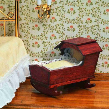 Chippendale vugge KIT ubh. Sengetøj og møbelstof medfølger ikke.