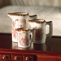 Porcelænskander "Pictorial"design 3 stk.