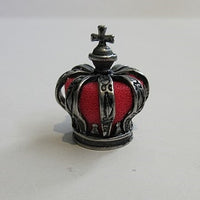 Kongekrone ,, antik sølv"