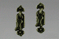 Håndtag antik 2 stk.