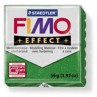 Fimo effect glitter grøn 56 g.
