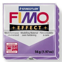 Fimo transparant lilla 56 g.