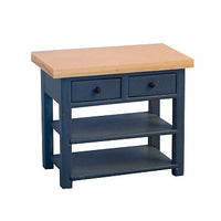 Køkkenbord Shaker-stil blå