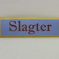Butiksskilt, Slagter