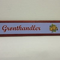 Butiksskilt, Grønthandler