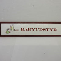 Butiksskilt, Babyudstyr