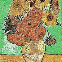 Gobelin, vintage "Vincent van Gogh"