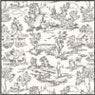 Tapet / Campagne Toile Gray