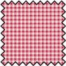 French rød tern 100 % silke