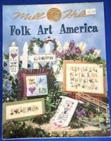 Broderi mønstre, Folk Art America, 22 sider