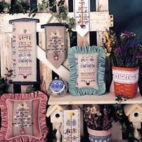Broderi mønstre, Sprig Feather Trees, 10 sider