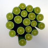 Cane: Lime 6 cm