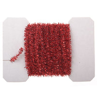 Tinsel guilande rød