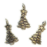 Ophæng, sølv juletræ ornament 3 stk.