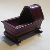 Vugge mahogny