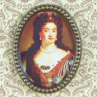 Portræt dame fra 18. årh.