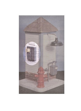 El måler m/hovedsikringsbox