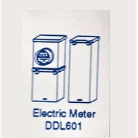 El måler m/hovedsikringsbox