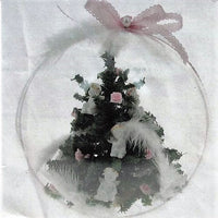 Christmas_ball med ( juletræ, fjer m/ engle ) KIT