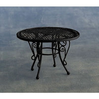 Bord, sort metal