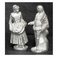 Meisson figurer 2 stk. metal