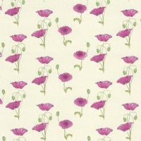 Tapet, Pink Poppy