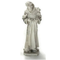 St. Francis statue / grå
