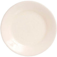 Tallerken hvid porcelæn 4 stk.
