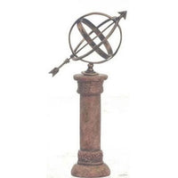 Solur, bronze på granit- pedestal