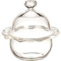Bowle m/ låg, klar glas