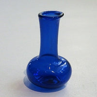 Karaffel blå glas