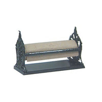 Papirholder, sort metal