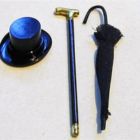 Gentlemannsæt, hat-stok-paraply