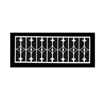 Porch Rail , laserskåret træ 182x62 mm