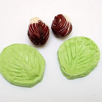 Form til fremstilling af radicchio (Rødbede) blad # 3 (2 dele)