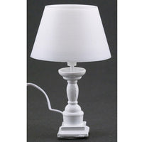 Bordlampe ,,Farmhouse" hvid