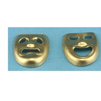 Comedy & Tragedy masker, messing