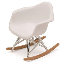 Eames RAR gyngestol, hvid