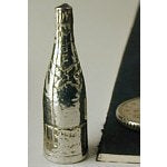 Champagne flaske, poleret tin