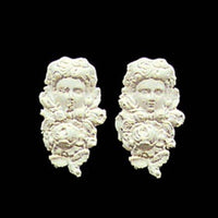 Appliques 2 stk. 2,1 x 4,6 cm