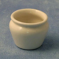Plantekrukke, hvid porcelæn