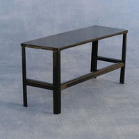 Arb. bord, sort metal