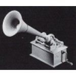 Phonograph 19. årh. metal kit