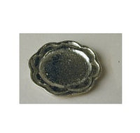 Tallerken hv. metal