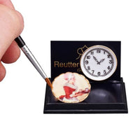 Køkken porcelæns ur og platte design chokolate, reutters